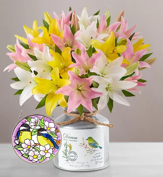 Sweet Spring Lilies for Mother’s Day