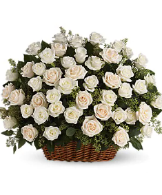 BOUNTIFUL ROSE BASKET
