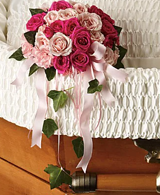 ROSE REFLECTION CASKET INSERT