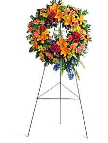 COLORFUL SERENITY WREATH