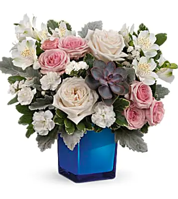 Teleflora's Enchanting Blue Bouquet