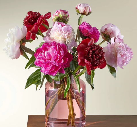 Touch of Blush Peony Bouquet