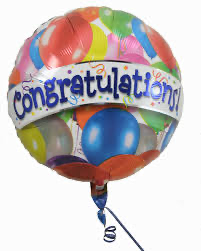 Congratulations balloon