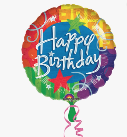 Birthday balloons