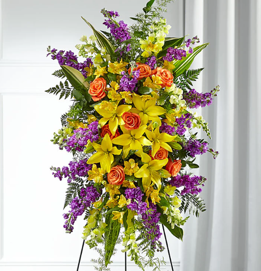 Thoughtful Prayers Standing Spray