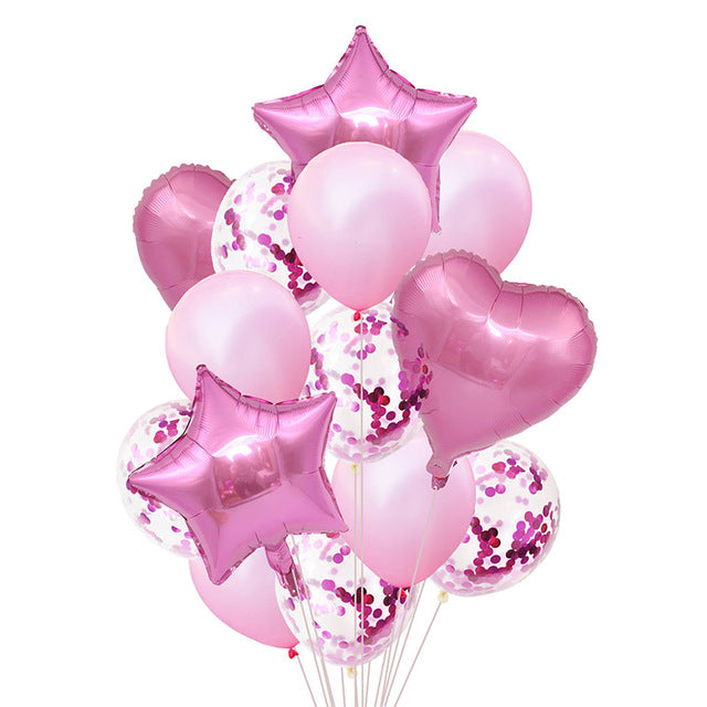 B0005 -mix latex balloons