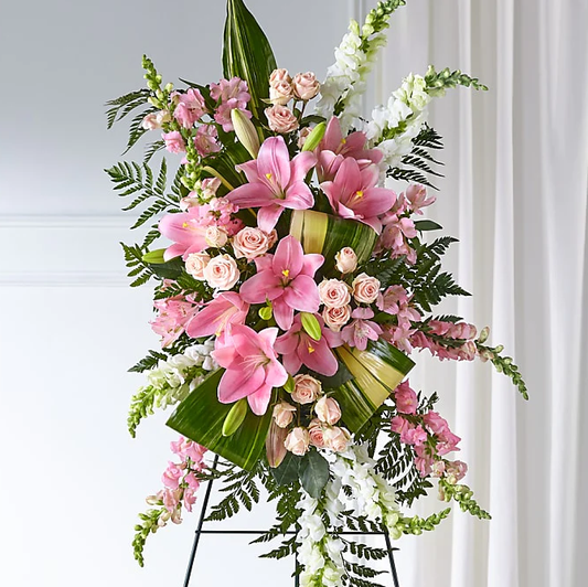 Elegant Embrace Standing Spray