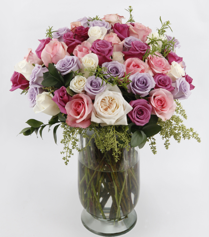 Point Roses Deluxe In Bloom Divine Bouquet – PointRoses