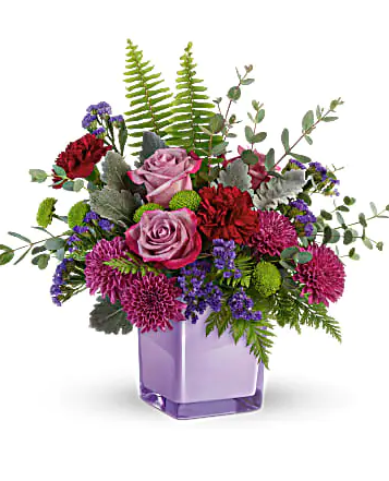 Teleflora's Purple Serenity Bouquet