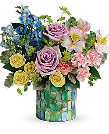 Teleflora's Stained Glass Blooms Bouquet