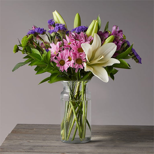 Lavender Fields Mixed Flower Bouquet