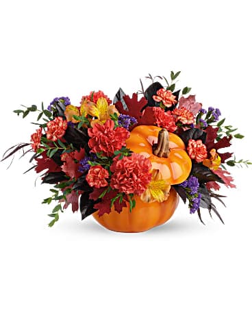 Hauntingly Pretty Pumpkin Bouquet